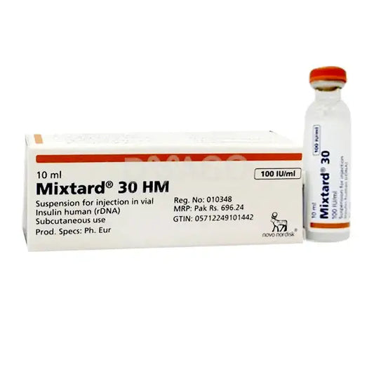 Mixtard 30 HM Injection 10ml – Buy at – Available in Pakistan