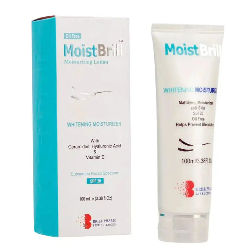 Moistbrill Oil-Free Moisturizing Lotion SPF 20 for Oily Skin 100ml — Sunscreen, Sunblock