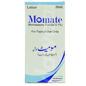 Momate Mometasone Furoate 0.1% Lotion 20ml