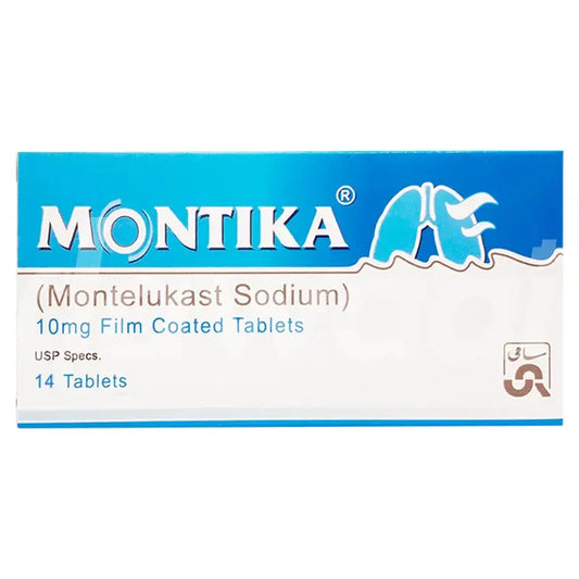 Montika 10mg Tablets — Montelukast for Asthma & Allergy Relief – Available in Pakistan
