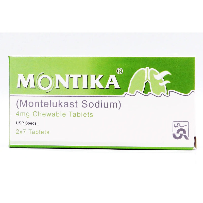 Montika 4mg Chewable Tablets — Montelukast for Kids' Asthma & Allergy