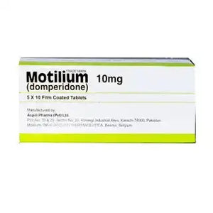 Motilium Tablets 10mg – Domeperidone for Nausea and Vomiting Relief
