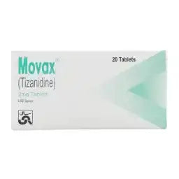 Movax Tablet 2mg 20’s – Muscle Relaxation and Pain Relief SAMI