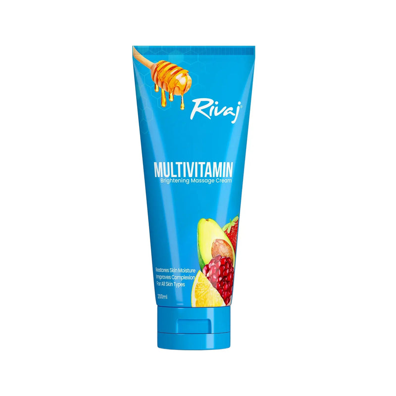 Rivaj Multi Vitamin Massage Cream 200ml – Nourishing & Rejuvenating
