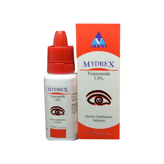 Mydrex Eye Drops 15ml – Pupil Dilation for Eye Exam