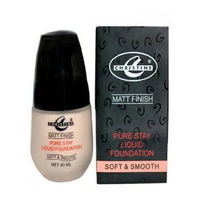 Christine Liquid Foundation Matte Finish Natural ll-05 (40ml) - derma.pk
