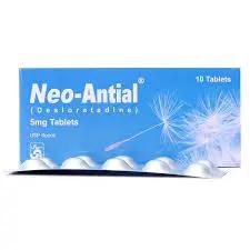 Neo Antial 5mg Tablets – Desloratadine for Allergy & Cold Relief