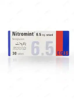 Nitromint Tablets 6.5mg 30’s – Angina and Chest Pain Relief EGIS Pharmaceuticals
