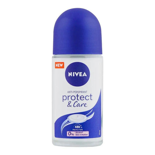 Nivea 48h Protect Care Antiperspirant Roll-On 50ml – Available in Pakistan
