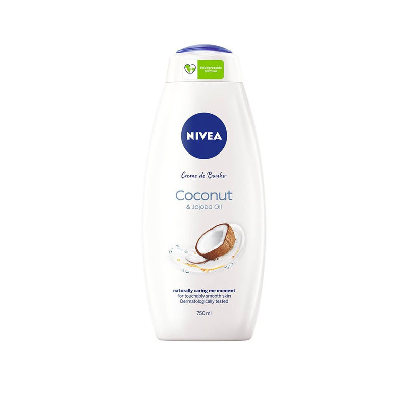 Nivea Coconut & Jojoba Oil Care Shower Gel 750ml – Moisturizing Body Wash