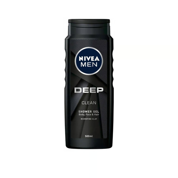 nivea men deep shower gel 500ml