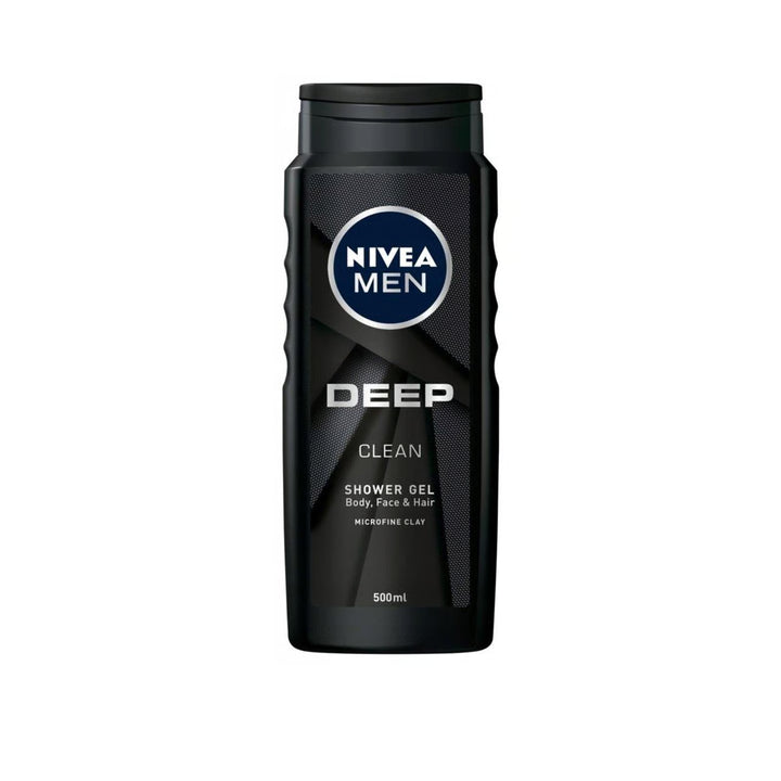 nivea men deep shower gel 500ml