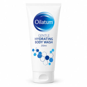 Oilatum Gentle Hydrating Body Wash 250ml – Ceramide Body Wash for Dry Skin