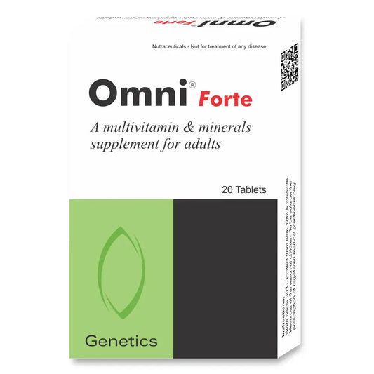Omni Forte Tablets – Daily Multivitamin and Mineral Supplement for Health Support