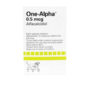 One-Alpha 0.5mcg Capsules – Alfacalcidol Vitamin D for Bone Health photo 1