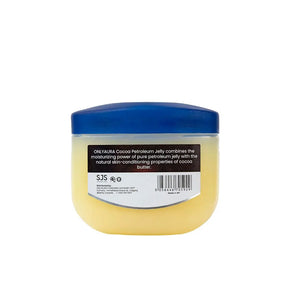 OnlyAura Cocoa Butter Petroleum Jelly – back of packaging