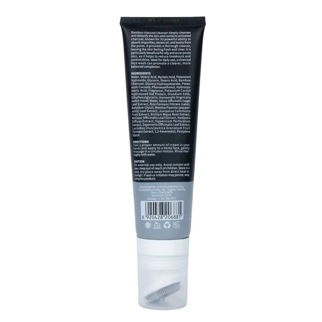 Only Charcoal Facewash 150ml – additional product angle