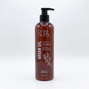 OnlyAura Argan Oil Sulfate Free Conditioner 480ml – front of packaging