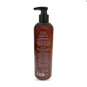 OnlyAura Argan Oil Sulfate Free Shampoo 480ml – back of packaging