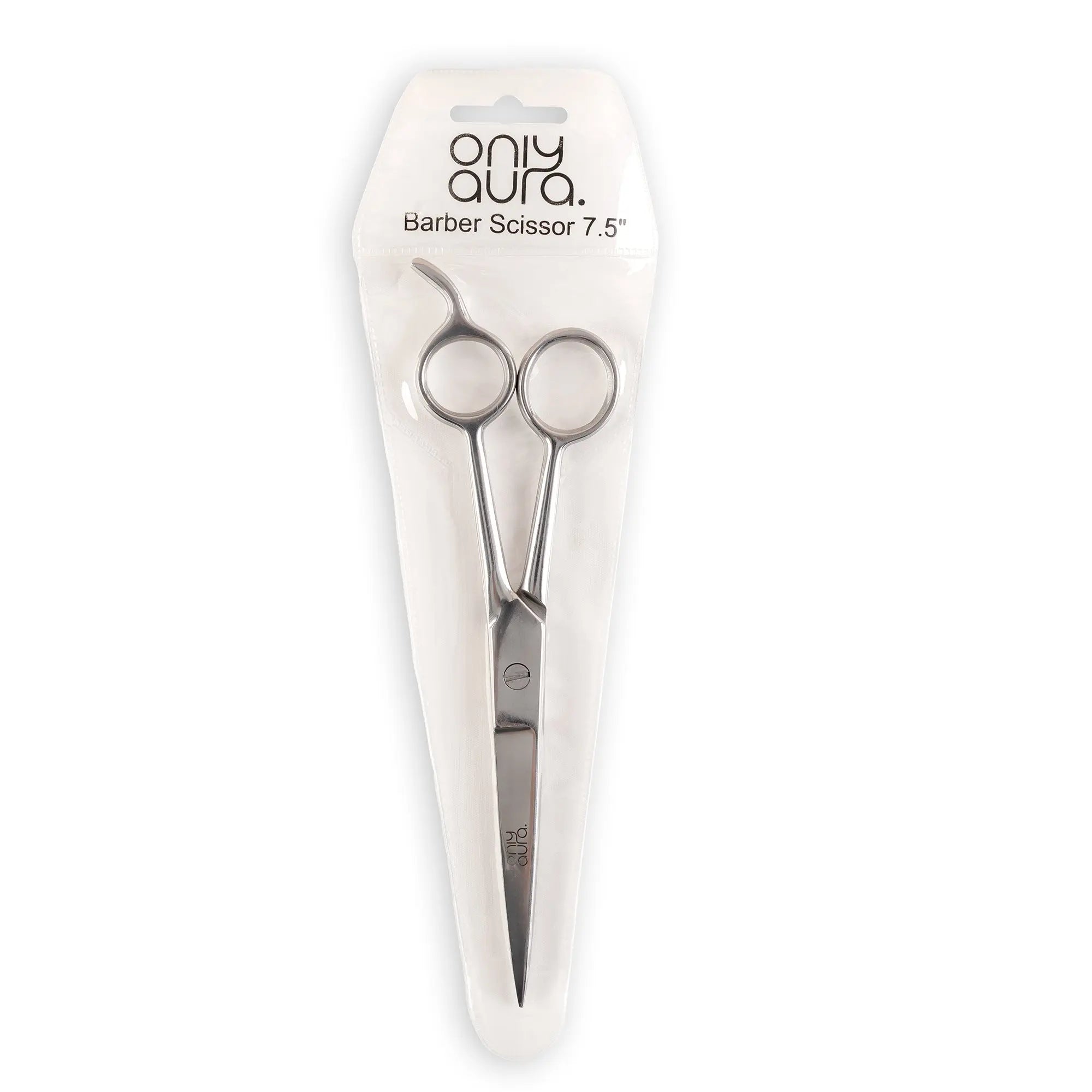 OnlyAura Barber Scissor 6.5" – back of packaging