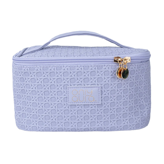 OnlyAura Cosmetic Bag 215-308# Purple PU Material product photo
