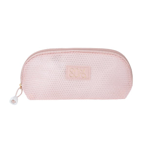 ONLYAURA COSMETIC BAG 5055-361# PINK GRENADINE MATERIAL