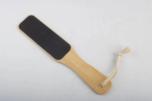 ONLYAURA DOUBLE SIDED FOOT FILER BAMBOO SND PAPER(HF756)1PCS