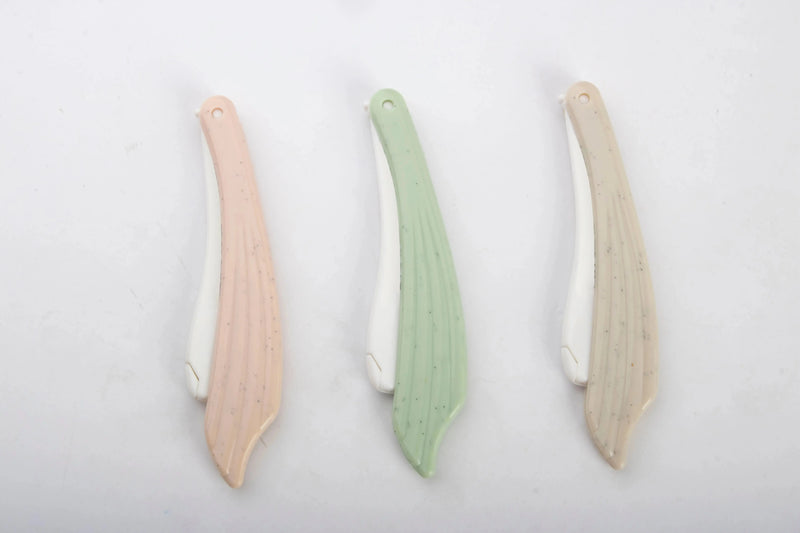 ONLYAURA EYEBROW RAZOR FOLDABLE ABS + SS (M232) 1PCS