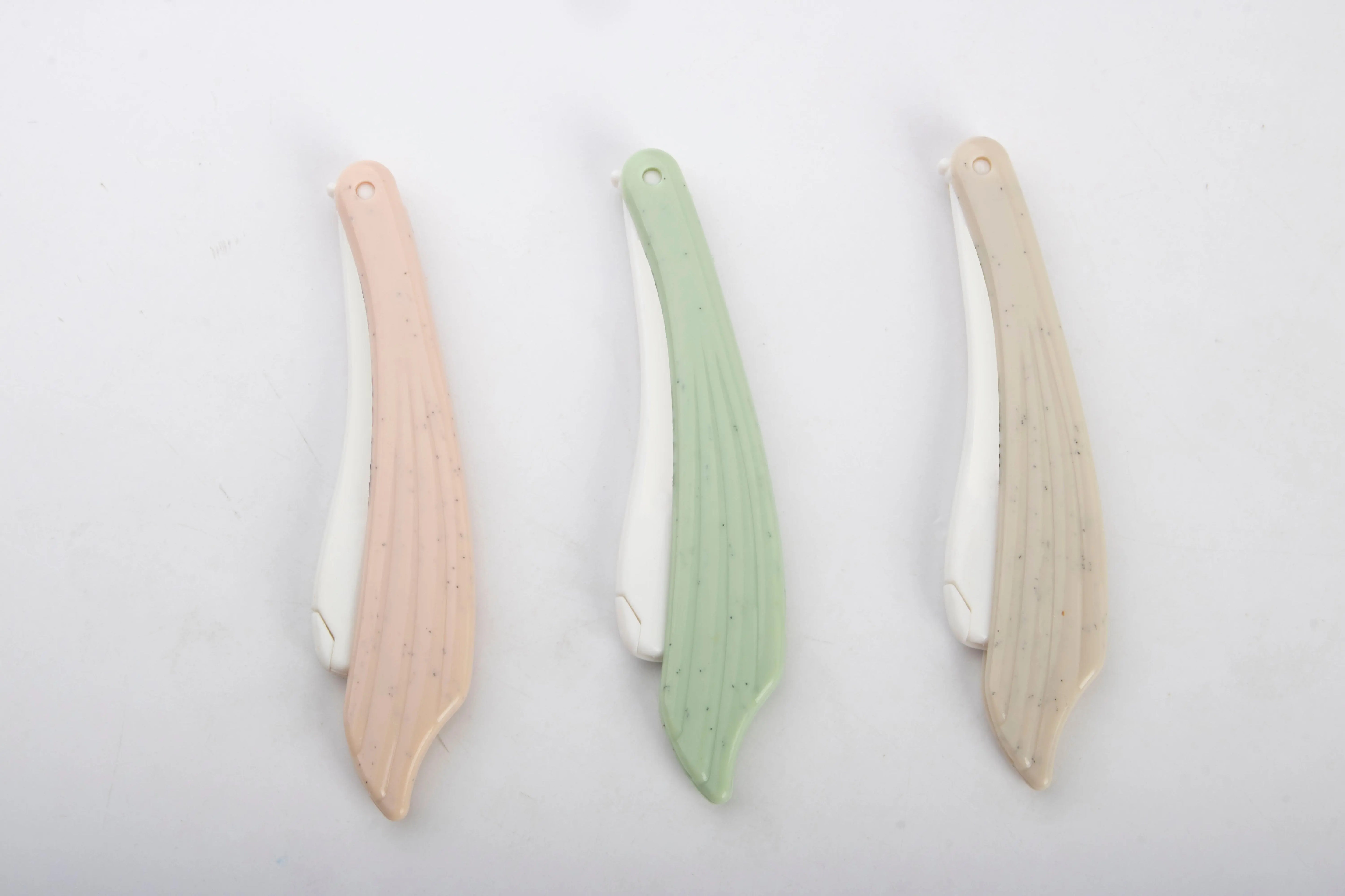 OnlyAura Eyebrow Razor Foldable ABS + SS (M232) 1pcs product photo