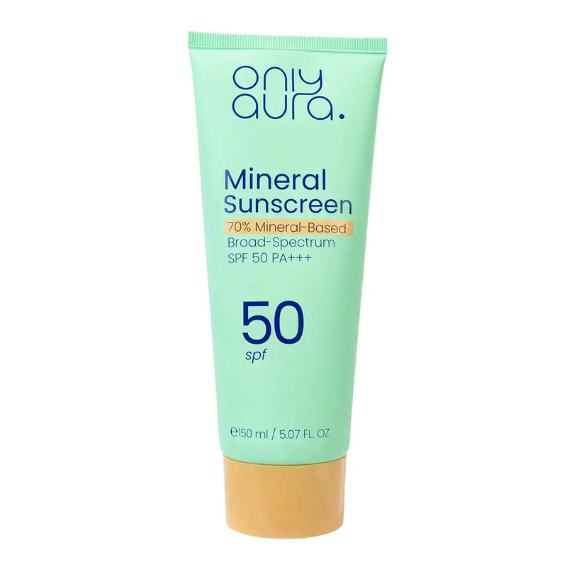 ONLYAURA MINERAL SUNSCREEN SPF50 150ML