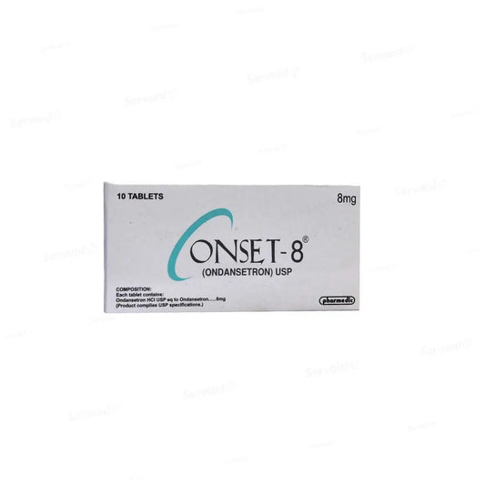 Onset Tablets 8mg ��� Prevents Post-Operative Nausea and Vomiting