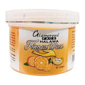 Glamorous Face Halawa Finger Wax Orange 150g