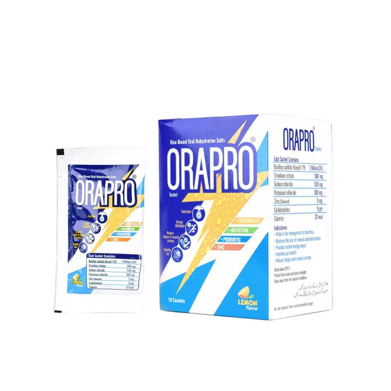 Orapro Sachets — Probiotic & Zinc Supplement for Gut Health