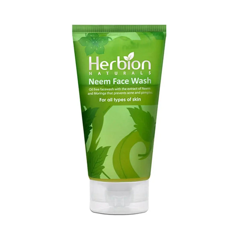 Herbion Neem Face Wash 50ml – Herbal Anti-Acne Cleanser
