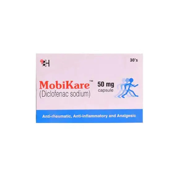 Mobikare 50mg Capsule – Available in Pakistan