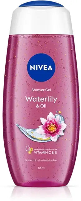 Nivea Waterlily & Oil Shower Gel 125ml – Soft & Invigorated Skin