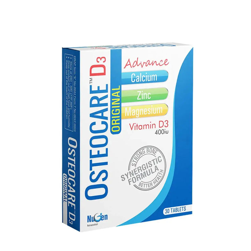 Osteocare D3 Tablets — Calcium & Vitamin D3 for Bone Strength & Fracture Recovery