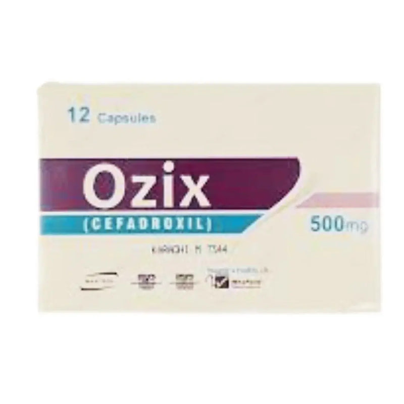 Ozix Cefadroxil 500mg Antibiotic Capsules