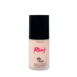 Rivaj Perfect Coverage Mineral Foundation Shade 2 - Flawless Coverage Warm Neutral Tone