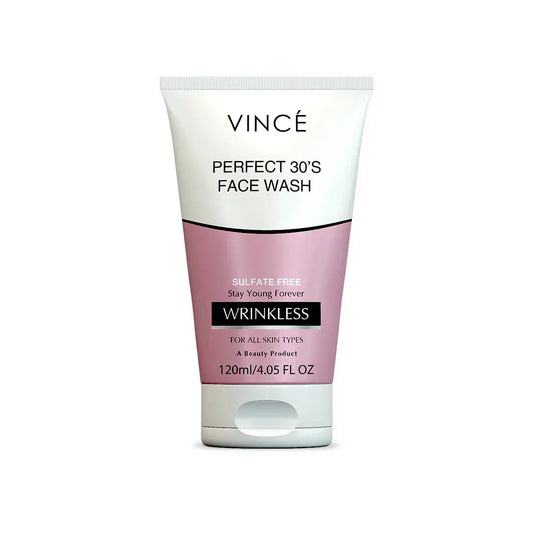 Vince Perfect 30's Face Wash 120ml – Available in Pakistan