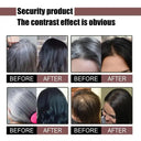 Sadoer Darkening Shampoo Soap - Natural Hair Color Restoration & Anti-Hair Loss - 100g photo 7
