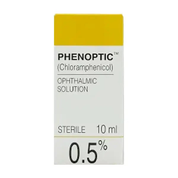 Phenoptic 0.5% Eye Drops – Chloramphenicol for Eye Infections