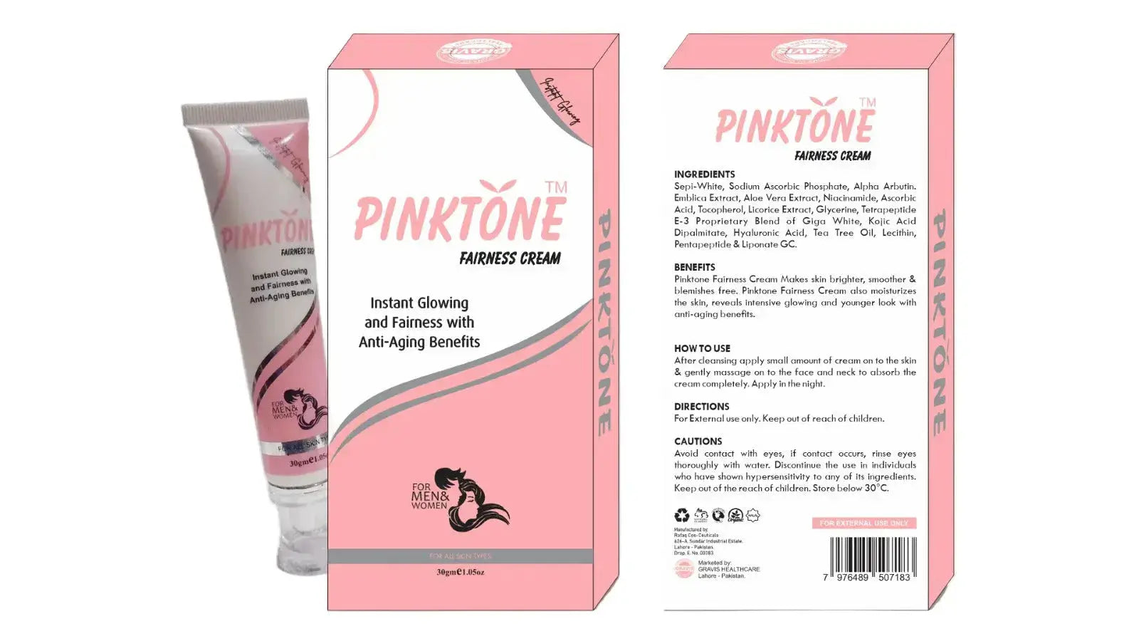 Pinktone Fairness Cream – Available in Pakistan