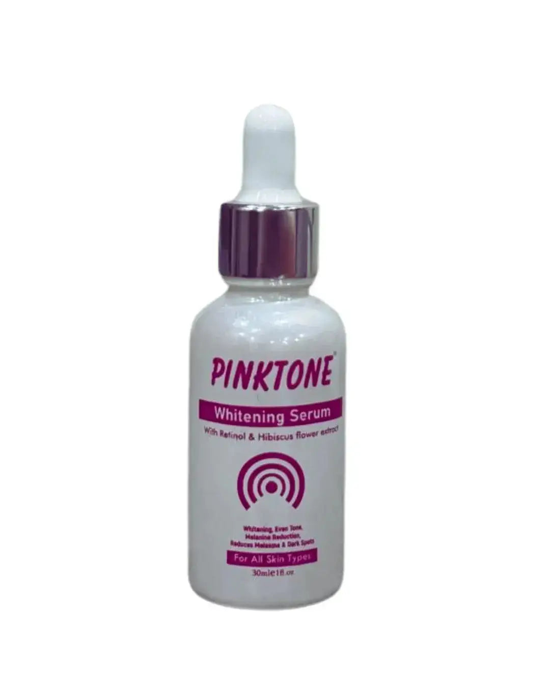 Pinktone Whitening Serum melasma dark spot treatment back view