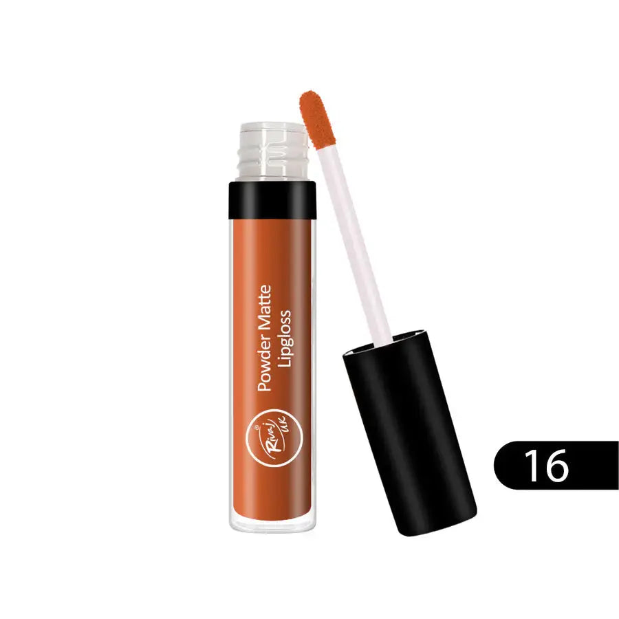 Rivaj Powder Matte Lip Gloss Shade 16 – Available in Pakistan