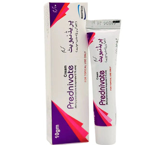 Prednivate Methylprednisolone Aceponate 0.1% Cream 10g