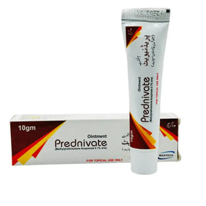 Prednivate Methylprednisolone Aceponate 0.1% Ointment 10g