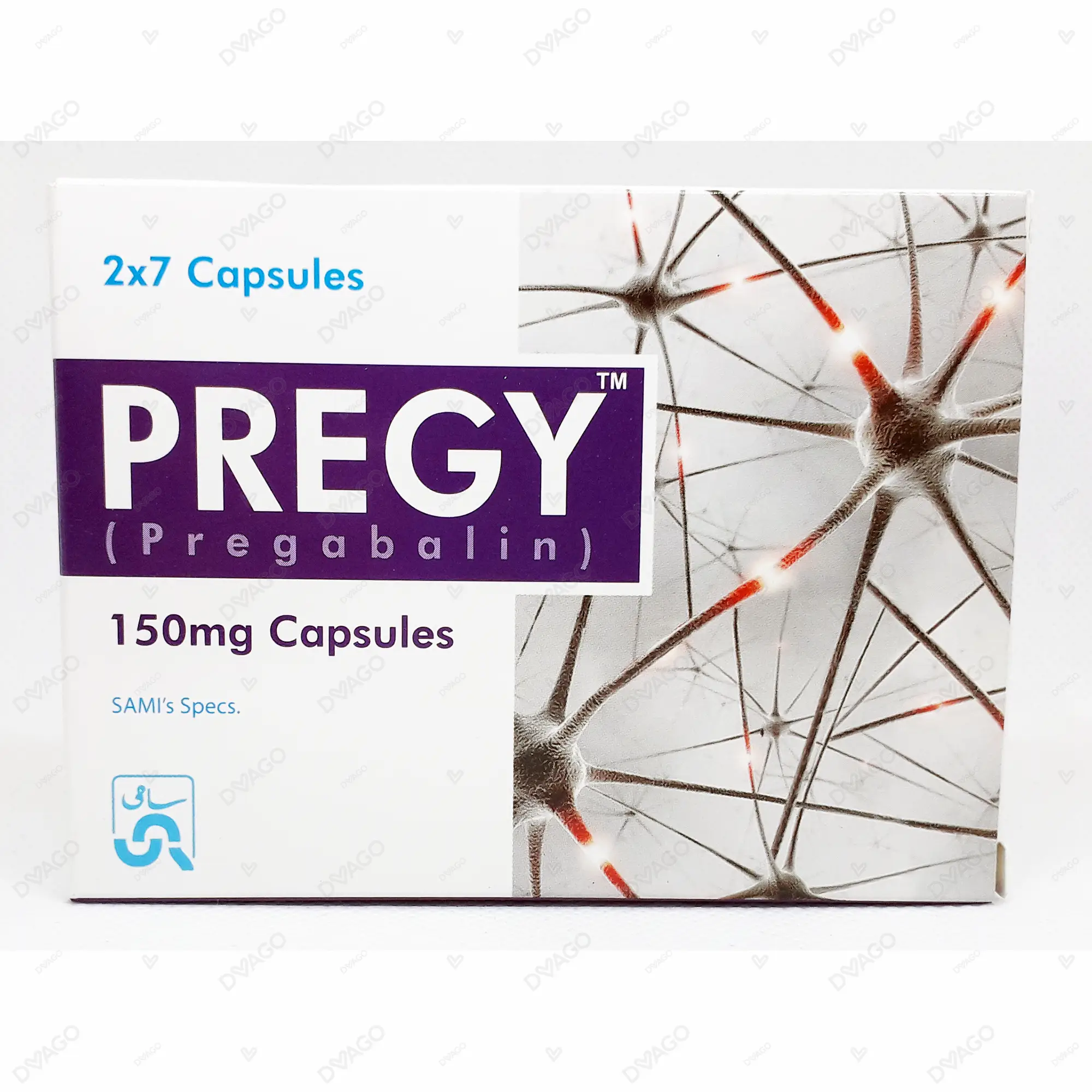 Pregy 150mg Capsules — Pregabalin for Nerve Pain Relief | Sami Pharma