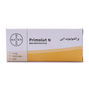 Primolut N Tablets 5mg – Norethisterone for Menstrual Problems