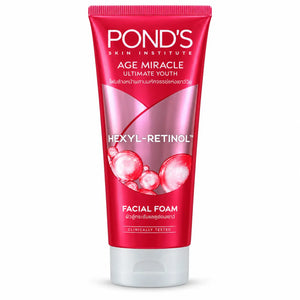 Pond's Age Miracle Ultimate Youth Hexyl Retinol Facial Foam 90g